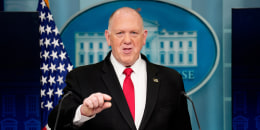 White House border czar Tom Homan.