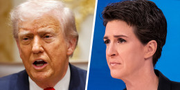 Donald Trump; Rachel Maddow