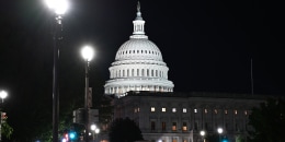 The US Capitol.