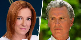 Jen Psaki; Gavin Newsom