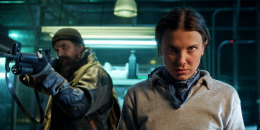 STRANGER THINGS. (L to R) David Harbour as Jim Hopper and Millie Bobby Brown as Eleven in STRANGER THINGS. Cr. Courtesy of Netflix © 2025