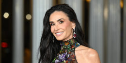 Demi Moore at the 2025 LACMA Art + Film Gala on November 01, 2025 in Los Angeles.