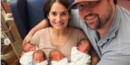 The Dickson quadruplets have unusual names that are all tied to  family names.