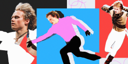 Photo illustration of Ilia Malinin 