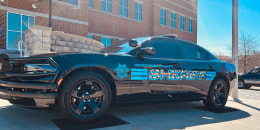 A Henderson County Sheriff's vehicle in North Carolina.