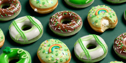 Krispy Kreme has a tempting deal for St. Patrick's Day.