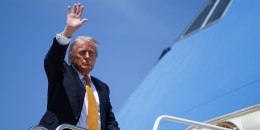 President Trump Departs Washington For Trip To China