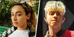 Infulencer Gabbie Gonazales; singer Jack Avery.