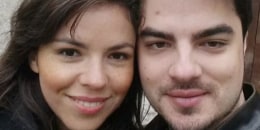 Ana and David Knezevich in an undated photo.