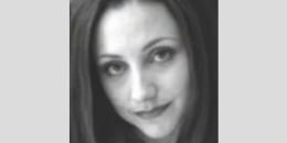 Bernadette Vander Meer black and white close up face image