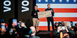 Elon Musk Speaks At America PAC Town Hall Ahead Of Wisconsin Supreme Court Election