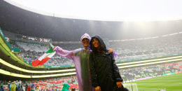 Lluvia estadio Azteca