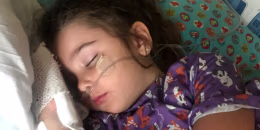 Lacey Grace's daughter Elianna became sick days after inhaling water. Grace is sharing their story to help other moms become aware of secondary drowning risks.
