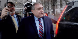 Image: FILE PHOTO: Ukrainian-American businessman Lev Parnas, an associate of President Donald Trump's personal lawyer Rudy Giuliani, exits after a bail hearing at the Manhattan Federal Court in New York