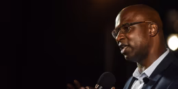 Image: NY Democratic House Candidate Jamaal Bowman Holds Election Night Event