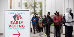 Image: Early Voting Starts In Georgia Ahead Of Senate Runoff Elections