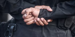 Image: Special Operations Policeman hands