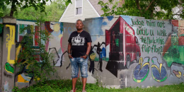 Image: Teresa Moon, 68, a lifetime resident living near the Birwood Wall in Detroit, Mich., on June 9, 2021.