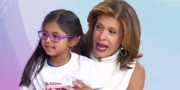 Hoda and daughter Haley on the show.