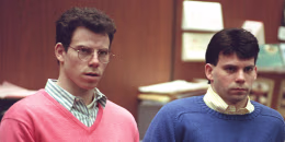 Erik Menendez, left, and Lyle Menendez in 1992.