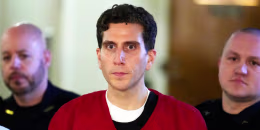 Bryan Kohberger, who is accused of killing four University of Idaho students, is escorted to an extradition hearing at the Monroe County Courthouse in Stroudsburg, Pa., Tuesday, Jan. 3, 2023.