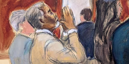Sean "Diddy" Combs reacts after the verdict were announced Wednesday, July 2, 2025, in Manhattan federal court in New York.