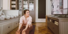 Yoga home workout
