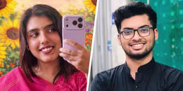 University of South Florida students Nahida S. Bristy and Zamil Limon.