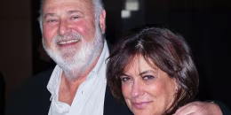 Director Rob Reiner (L) and wife Michele Singer.
