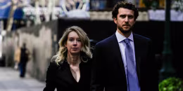Elizabeth Holmes has two small children with her romantic partner, William “Billy” Evans.