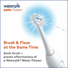 can you use toothpaste with waterpik sonic fusion