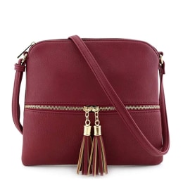 This affordable crossbody bag is a bestseller on Amazon