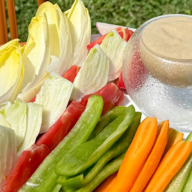 Andrea Calstier's Pan Bagnat & Anchovy Dip