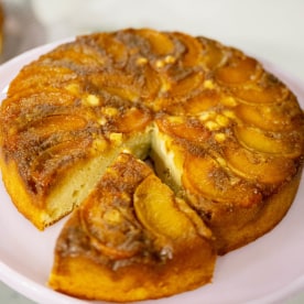 Christina Tosi's Peaches & Cream Upside Down Cake
