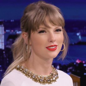 Taylor Swift during an interview.