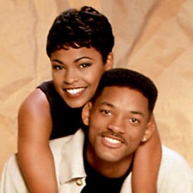 Nia Long, Will Smith on Fresh Prince of Bel Air