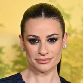 Lea Michele at the "Knock at the Cabin" premiere at Jazz at Lincoln Centers Frederick P. Rose Hall in New York City on Jan. 30, 2023.