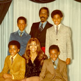 Ike & Tina With Their Son and Step-Sons