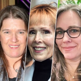 Mary Trump, E. Jean Carroll and Jennifer Taub.