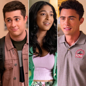 Maitreyi Ramakrishnan, Darren Barnet and Jaren Lewison, Season 4 of "Never Have I Ever."