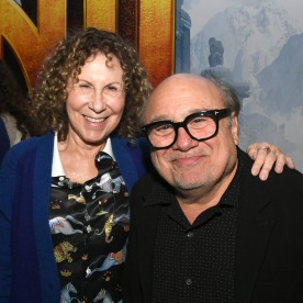 Rhea Perlman and Danny DeVito at the after party for the "Jumanji: The Next Level" premiere at TCL Chinese Theatre on Dec. 9, 2019 in Hollywood, California.