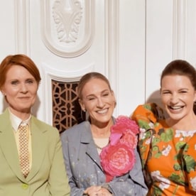 The stars of 'Sex and the City' (minus Kim Cattrall) record video for show's 25th anniversary