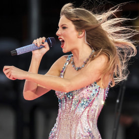 Taylor Swift performs during opening night of the Chicago Eras Tour on June 2, 2023, in Chicago, IL.