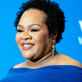 Yamiche Alcindor at the White House Correspondents' Association dinner on April 29, 2023 in Washington D.C.