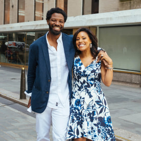 Sheinelle Jones and Uche Ojeh on June 14, 2019.