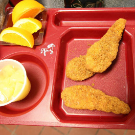 School. lunch tray