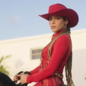 Shakira in "El Jefe" featuring Fuerza Regida.