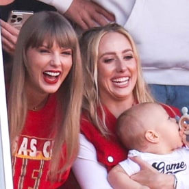 Taylor Swift and Brittany Mahomes