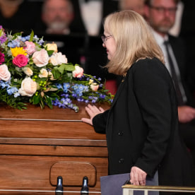 Tribute Service Held For Former First Lady Rosalynn Carter In Georgia