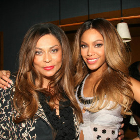 Tina Knowles and Beyonce 